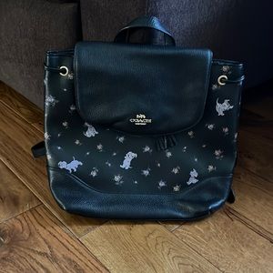 Coach mini backpack